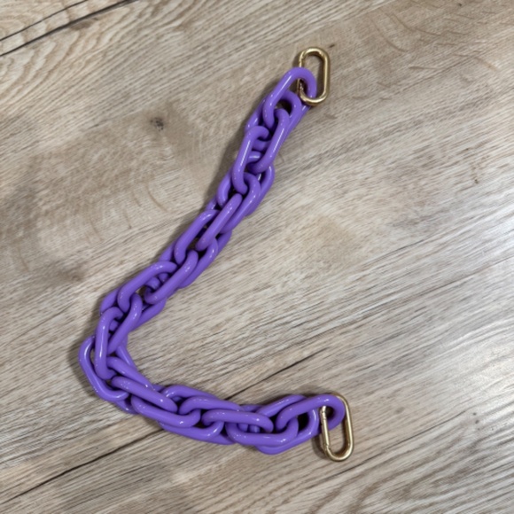 Clare V Shortie strap in royal resin - Picture 2 of 5